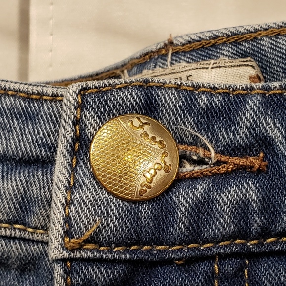 Free People Distressed Short Shorts - Picture 2 of 5